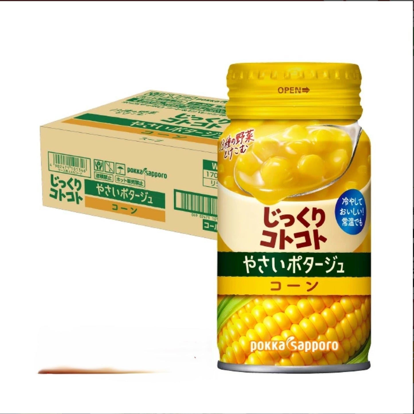 【30罐組】北海道香濃玉米蔬菜濃湯 日本原裝 即開即享（170g）