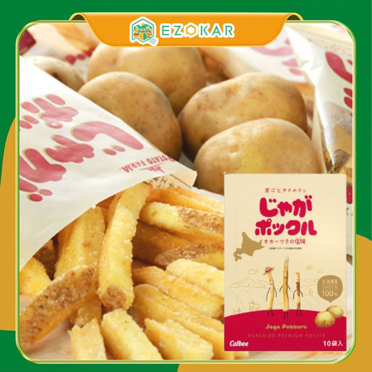 [Direct Delivery from Hokkaido] POTATO FROM Calbee French Fries Three Brothers Hokkaido Limited