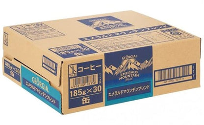 【北海道日本直送】喬治亞州翡翠山罐裝咖啡185gx30本/箱