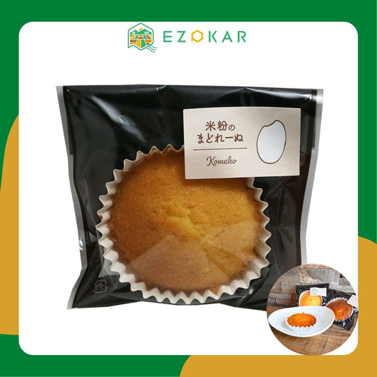 [Direct delivery from Hokkaido] Madeleine rice flour cake 4 in gift box