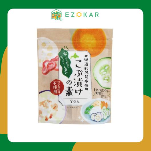 [Direct Delivery from Hokkaido] Kelp Flavored Pickles Essence Miso Soup 15ml*7 Sachets